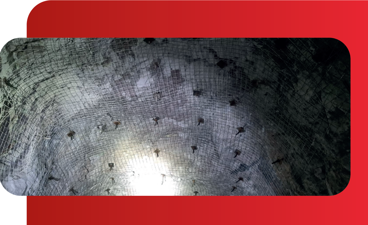 Telas Eletrosoldadas para Mineração e Túneis